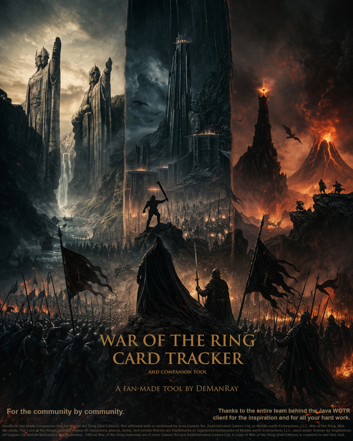 WOTR Card Tracker splash screen